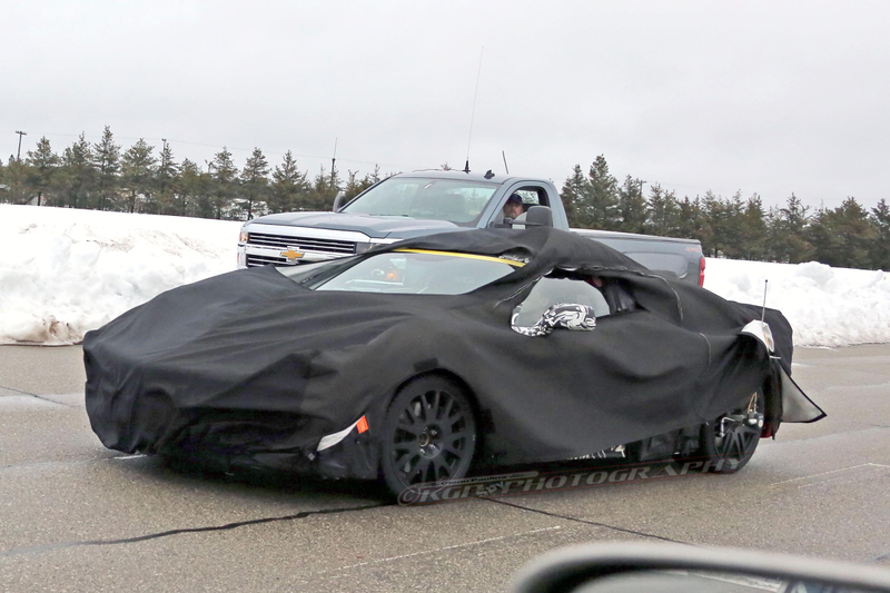 Illustration for article titled Here Is Our Best Look Yet At The Possible Mid-Engine Corvette